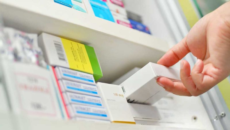 Fetching drugs from a medicine cabinet